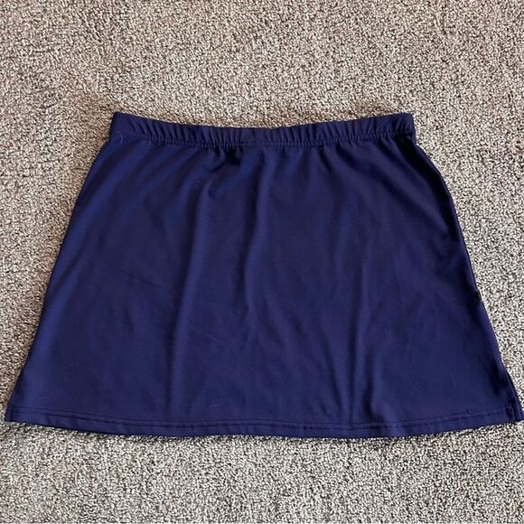 90’s Lej Navy Blue Tennis Skirt size Medium - Picture 9 of 11